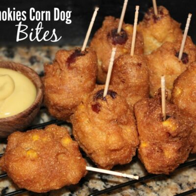 ~Lil’ Smokies Corn Dog Bites!