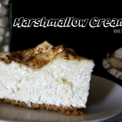 ~Toasted Marshmallow Cream Pie!