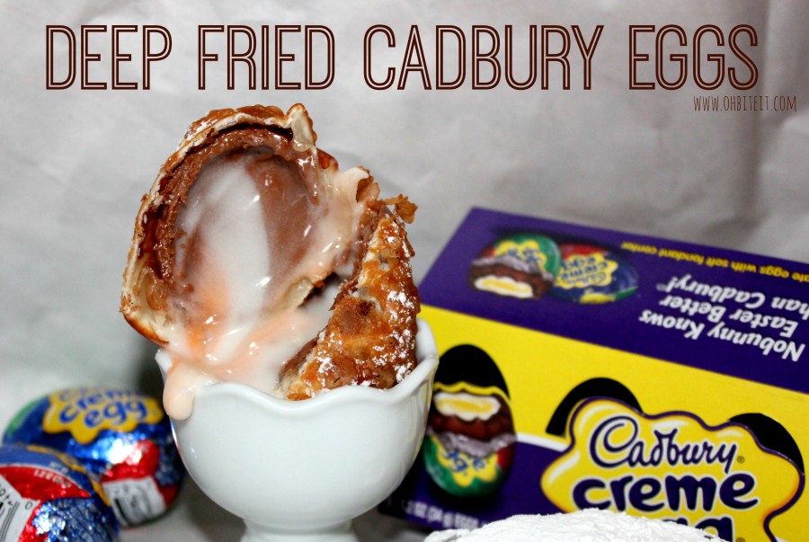 Deep Fried Cadbury Eggs!