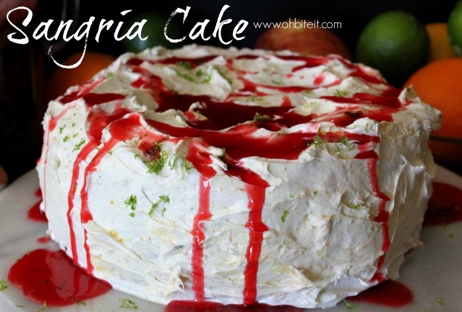 Sangria Cake!