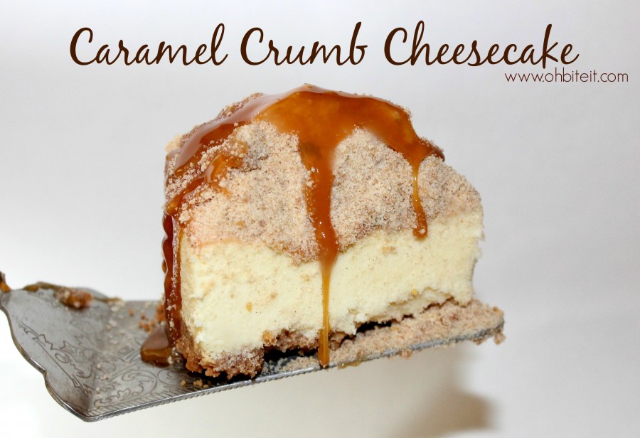 Caramel Crumb Cheesecake!