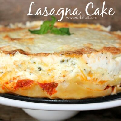 ~Lasagna Cake!