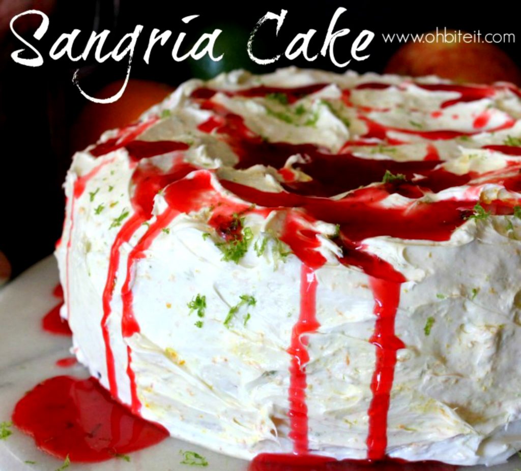 ~Sangria Cake!