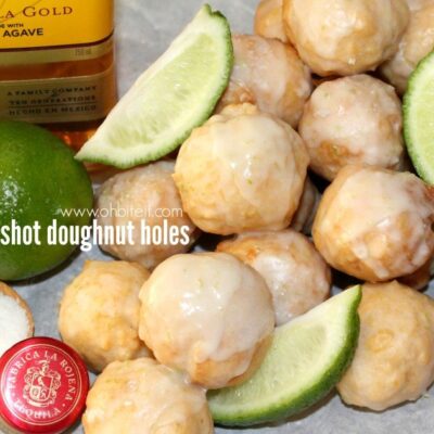 ~Tequila Shot Doughnut Holes!