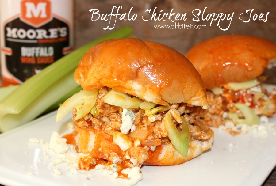 Buffalo Chicken Sloppy Joe's!