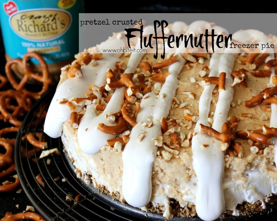 Fluffernutter Freezer Pie!