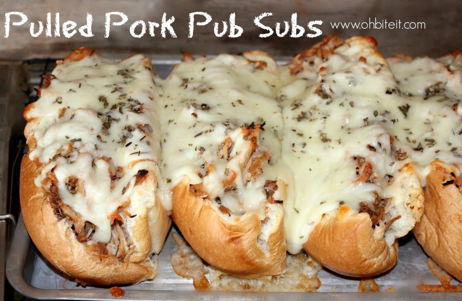 Pulled Pork Pub Subs!