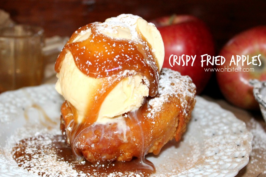 Crispy Fried Apples!