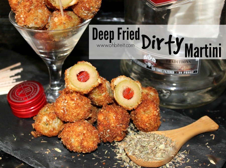 Deep Fried Dirty Martini!