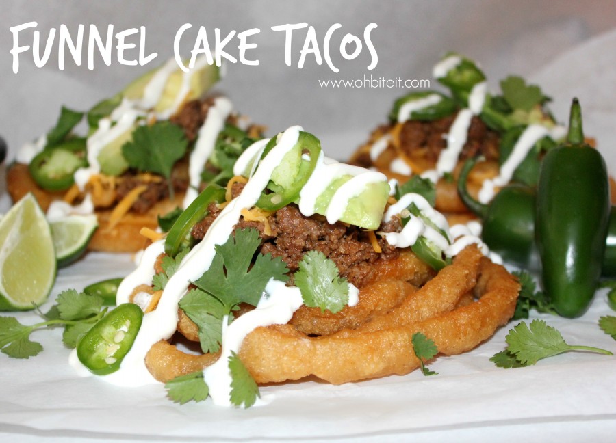 Funnel Cake Tacos!