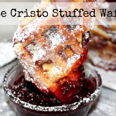 ~Monte Cristo Stuffed Waffles!