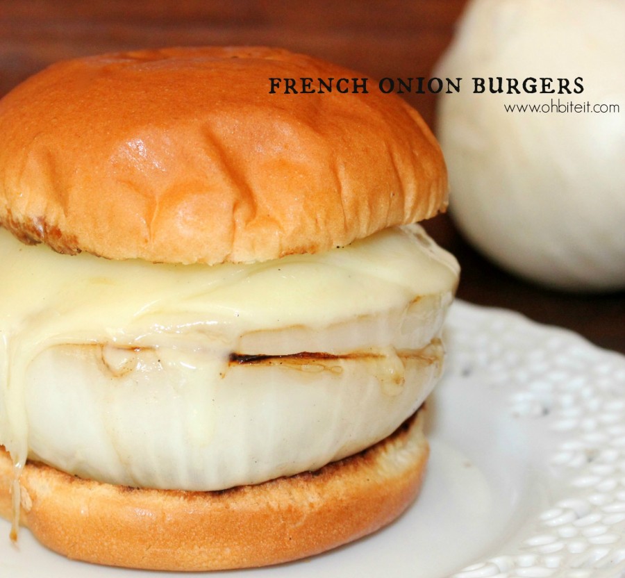 French Onion Burgers!