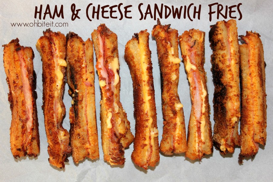 Ham & Cheese Sandwich Fries!