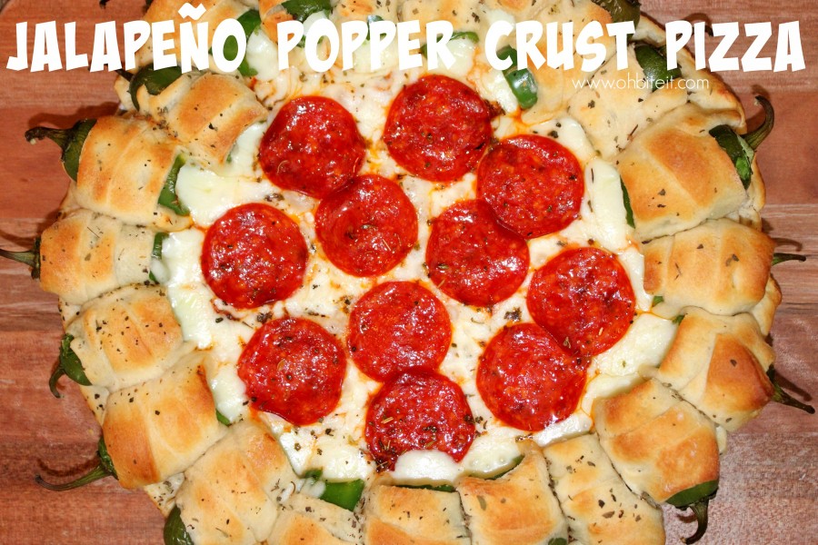 Jalapeño Popper Crust Pizza!