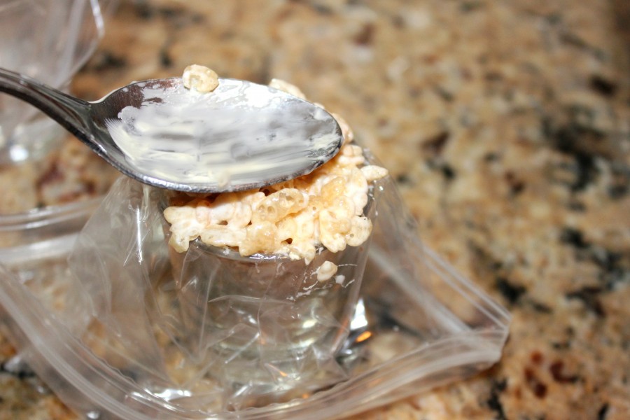 Rice Krispie Treat Shot Glasses! - Oh Bite It