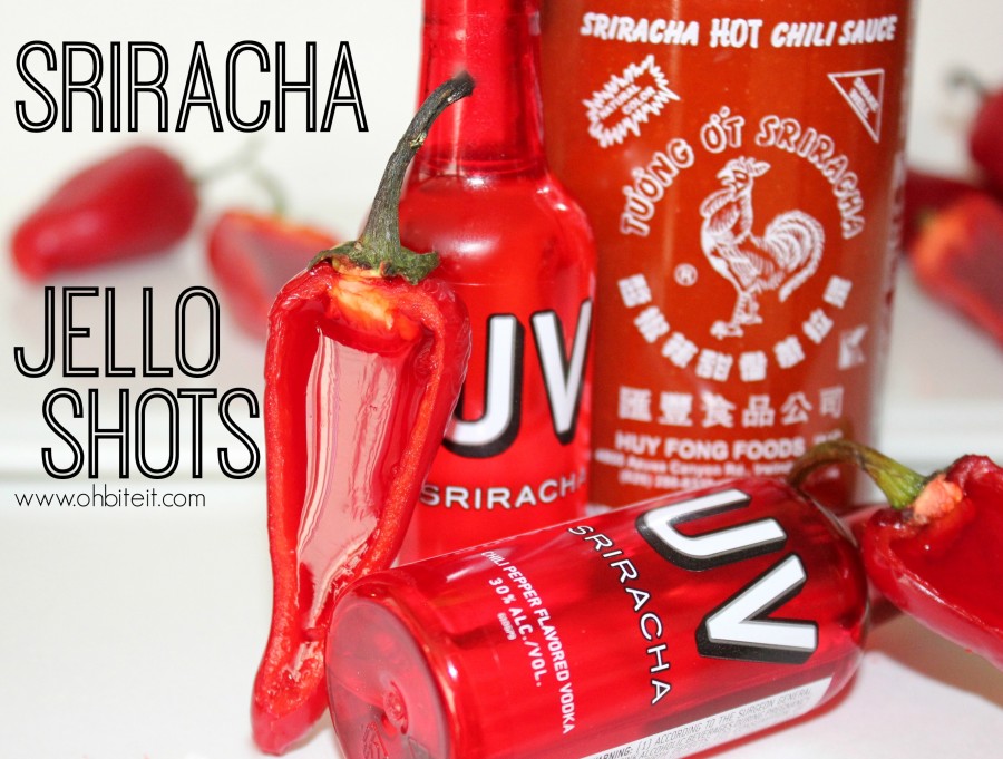Sriracha JELLO Shots!