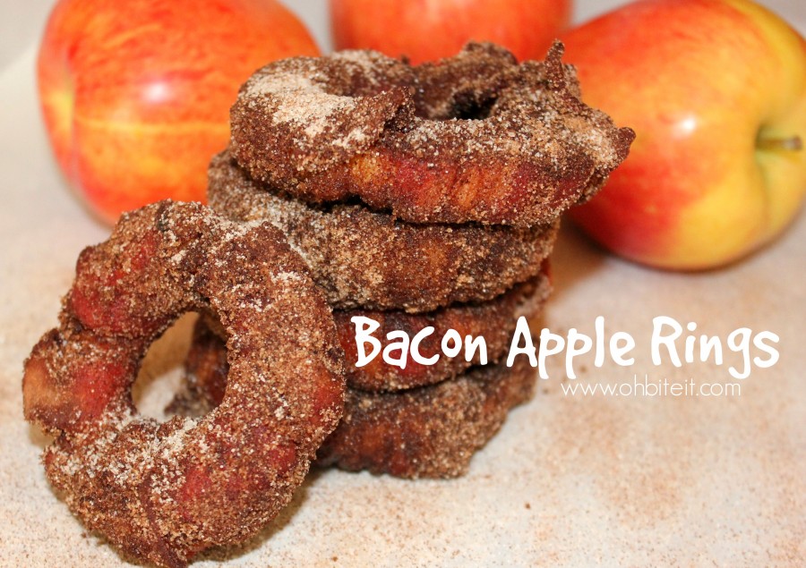 Bacon Apple Rings!