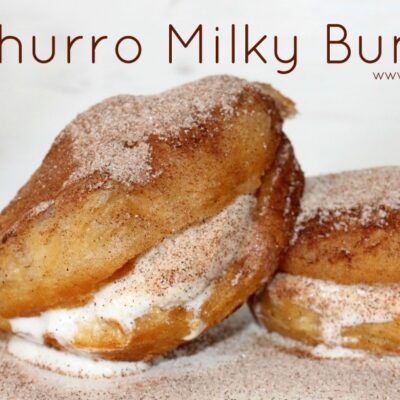 ~Churro Milky Buns!