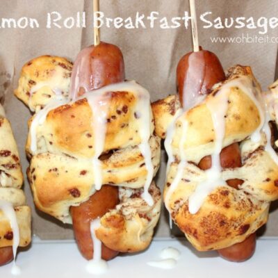 ~Cinnamon Roll Breakfast Sausage Dogs!