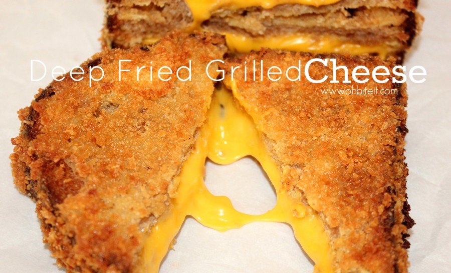 Deep Fried Grilled Cheese!