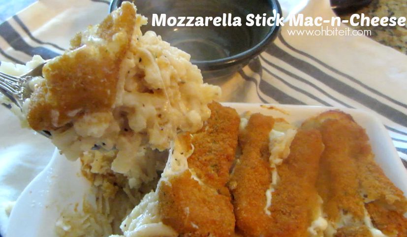 Mozzarella Sticks Mac-n-Cheese!