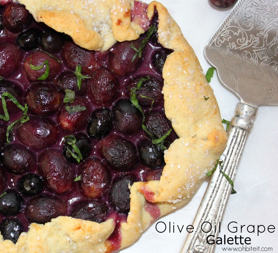 Olive Oil Grape Galette!