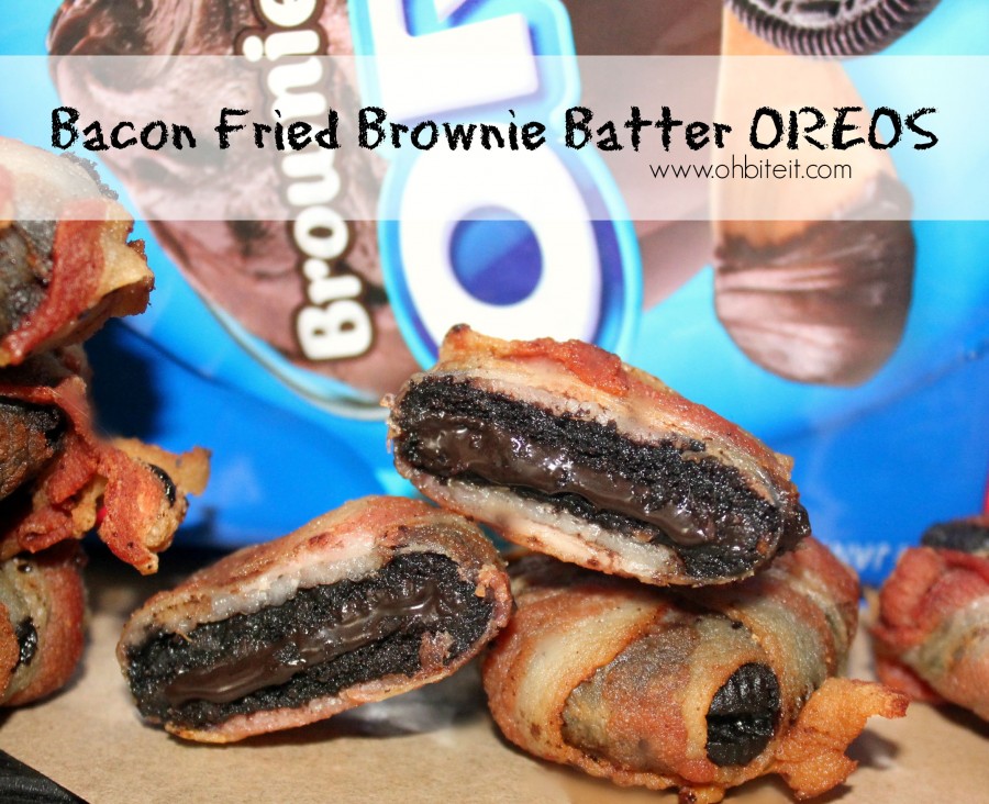 Bacon Fried Brownie Batter OREOS!