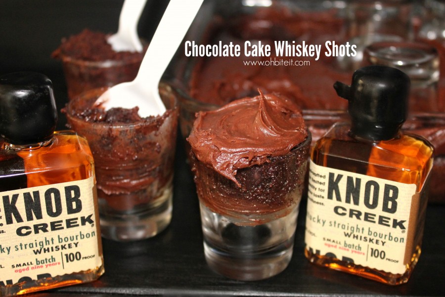 Chocolate Cake Whiskey Shots!