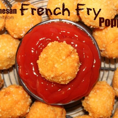 ~Parmesan French Fry Poppers!