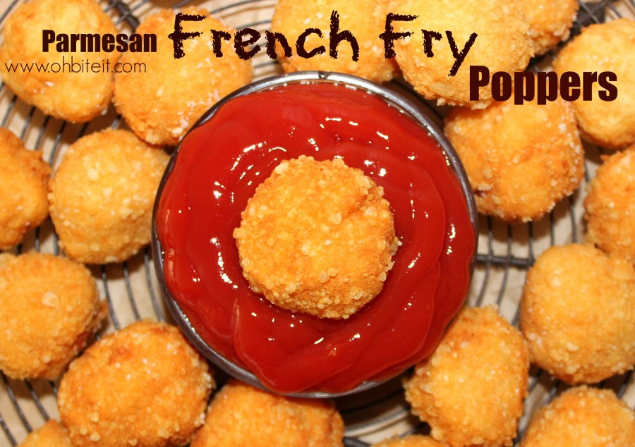 Parmesan French Fry Poppers!