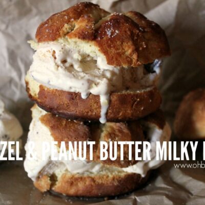 ~Pretzel & Peanut Butter Milky Buns!
