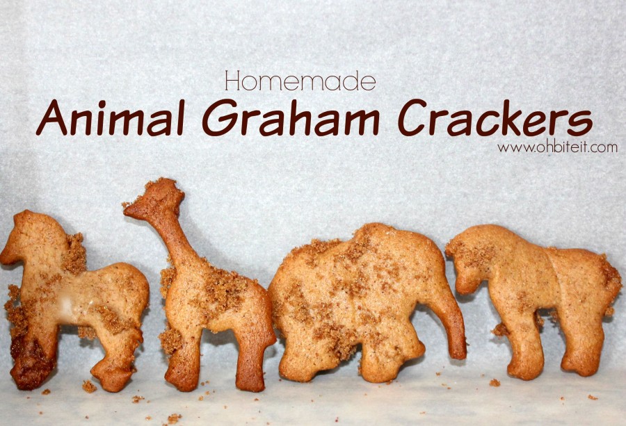 Homemade Animal Graham Crackers!