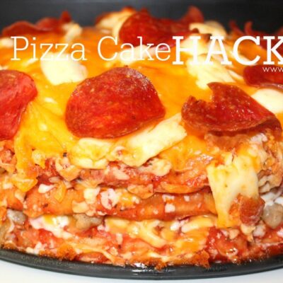 ~Pizza Cake HACK!
