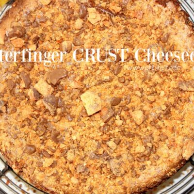~Butterfinger Crust Cheesecake!
