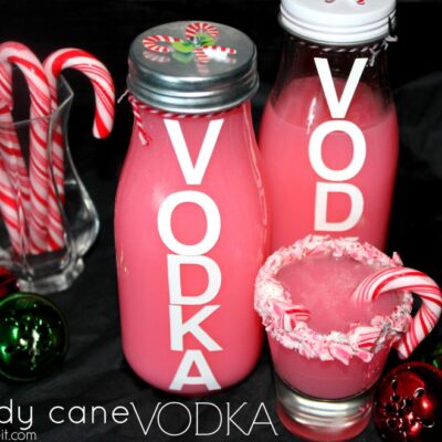 ~Candy Cane Vodka Shots!