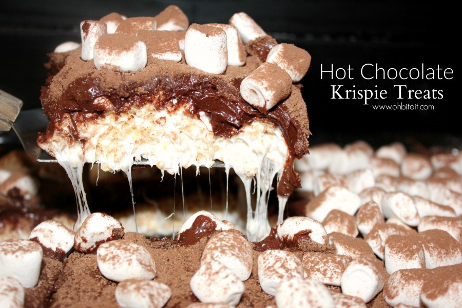 Hot Chocolate Krispie Treats!