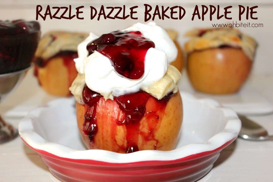 Razzle Dazzle Baked Apple Pie!