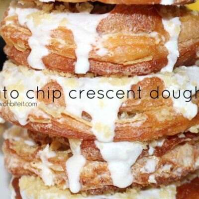 ~Potato Chip Crescent Doughnuts!