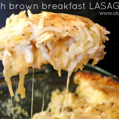 ~Hash Brown Breakfast Lasagna!