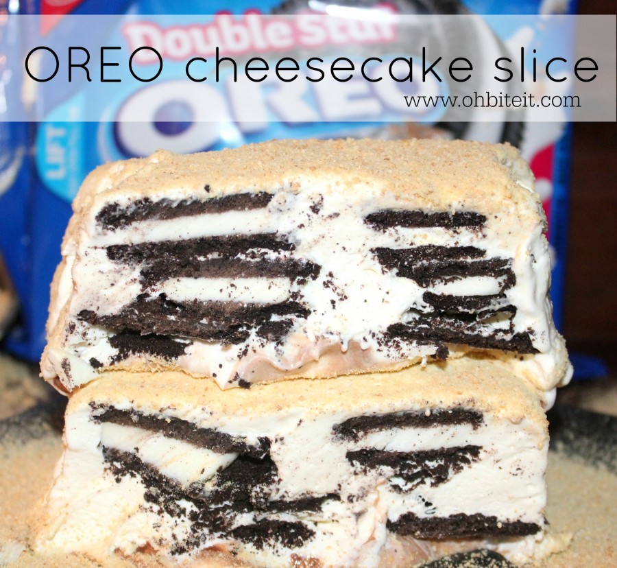OREO Cheesecake Slice!