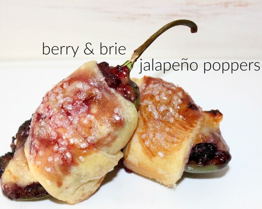 Berry & Brie Jalapeño Poppers!