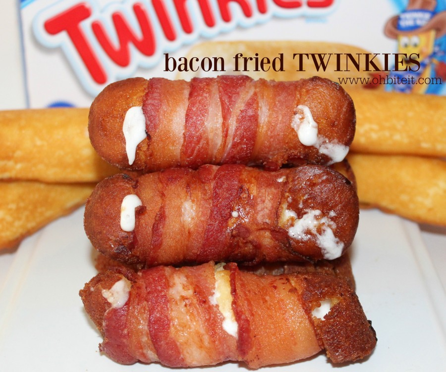 Bacon Fried TWINKIES!