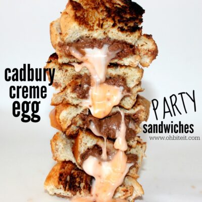 ~Cadbury Creme Egg Party Sandwiches!