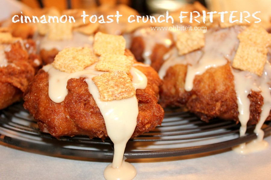 Cinnamon Toast Crunch Fritters!