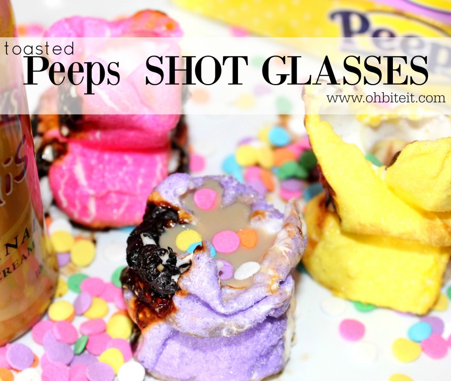 toasted PEEPS Shot Glasses!