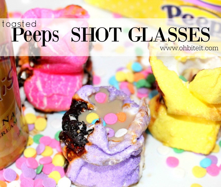 toasted PEEPS Shot Glasses!