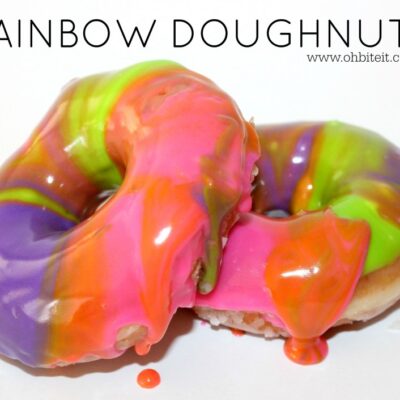 ~Rainbow Doughnuts!