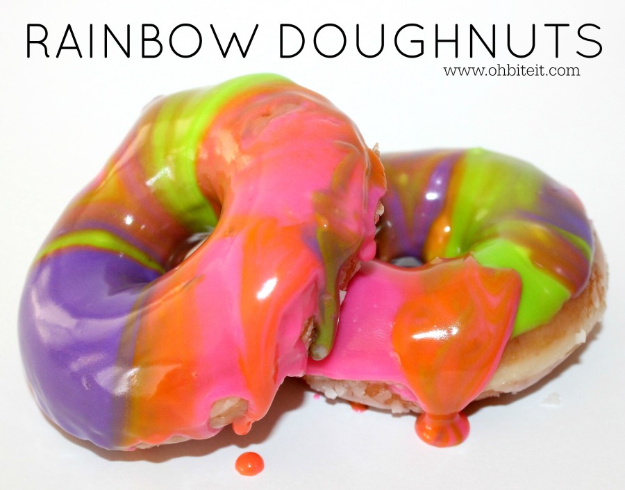 Rainbow Doughnuts