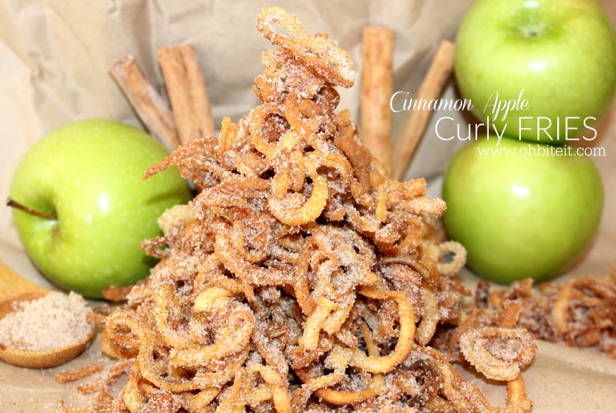 ~Cinnamon Apple Curly Fries!