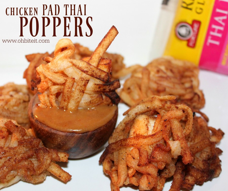 Chicken Pad Thai POPPERS!